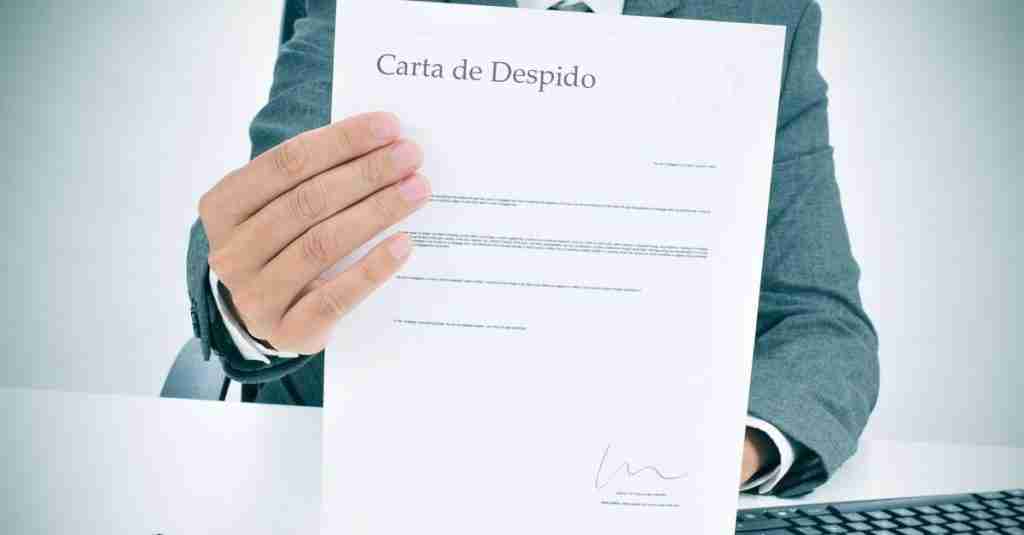 Firmar o no firmar la carta de despido